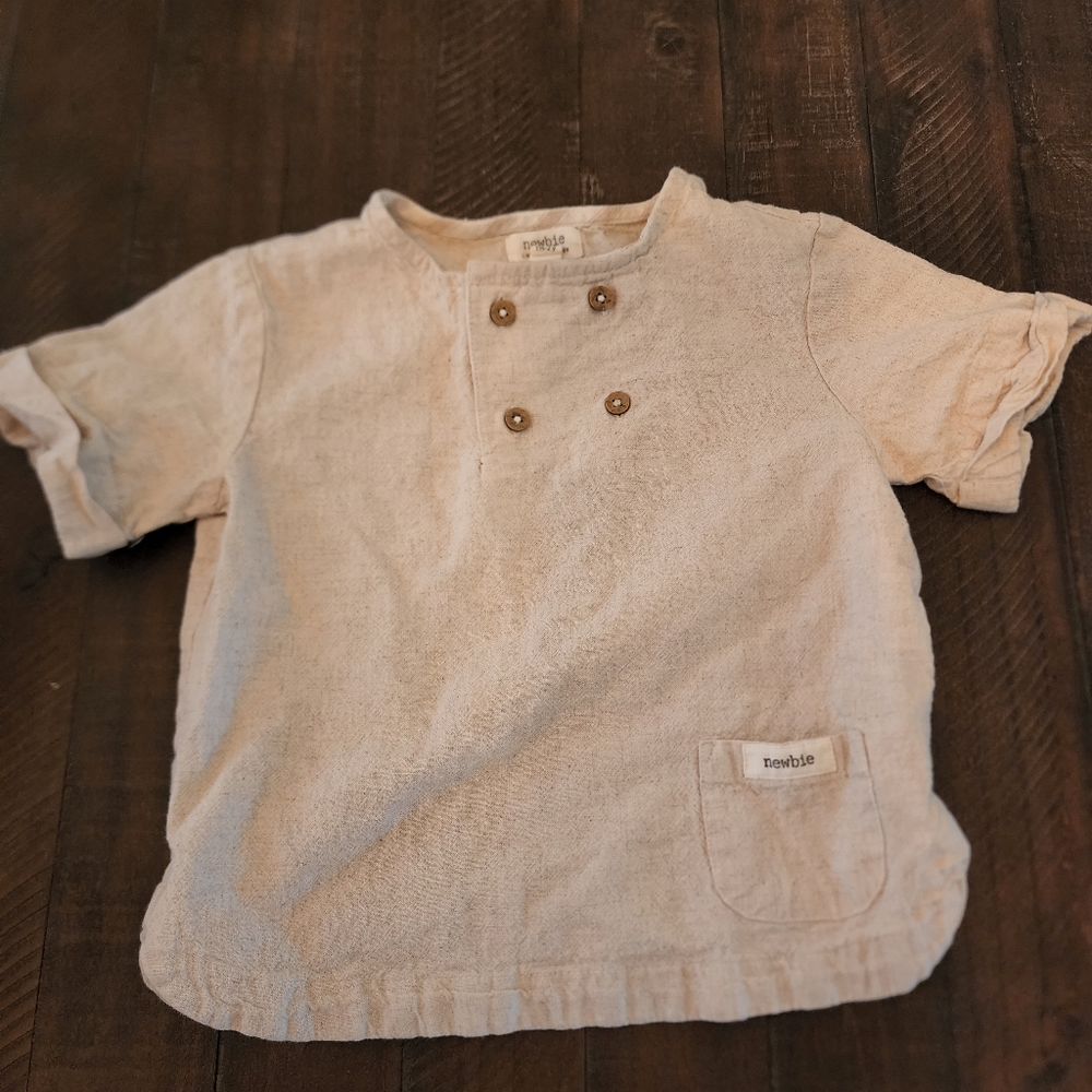 Toddler boy Newbie shirt size 18-24 months